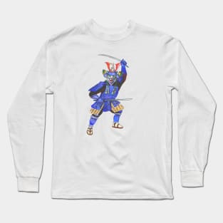 Samurai Cat Long Sleeve T-Shirt